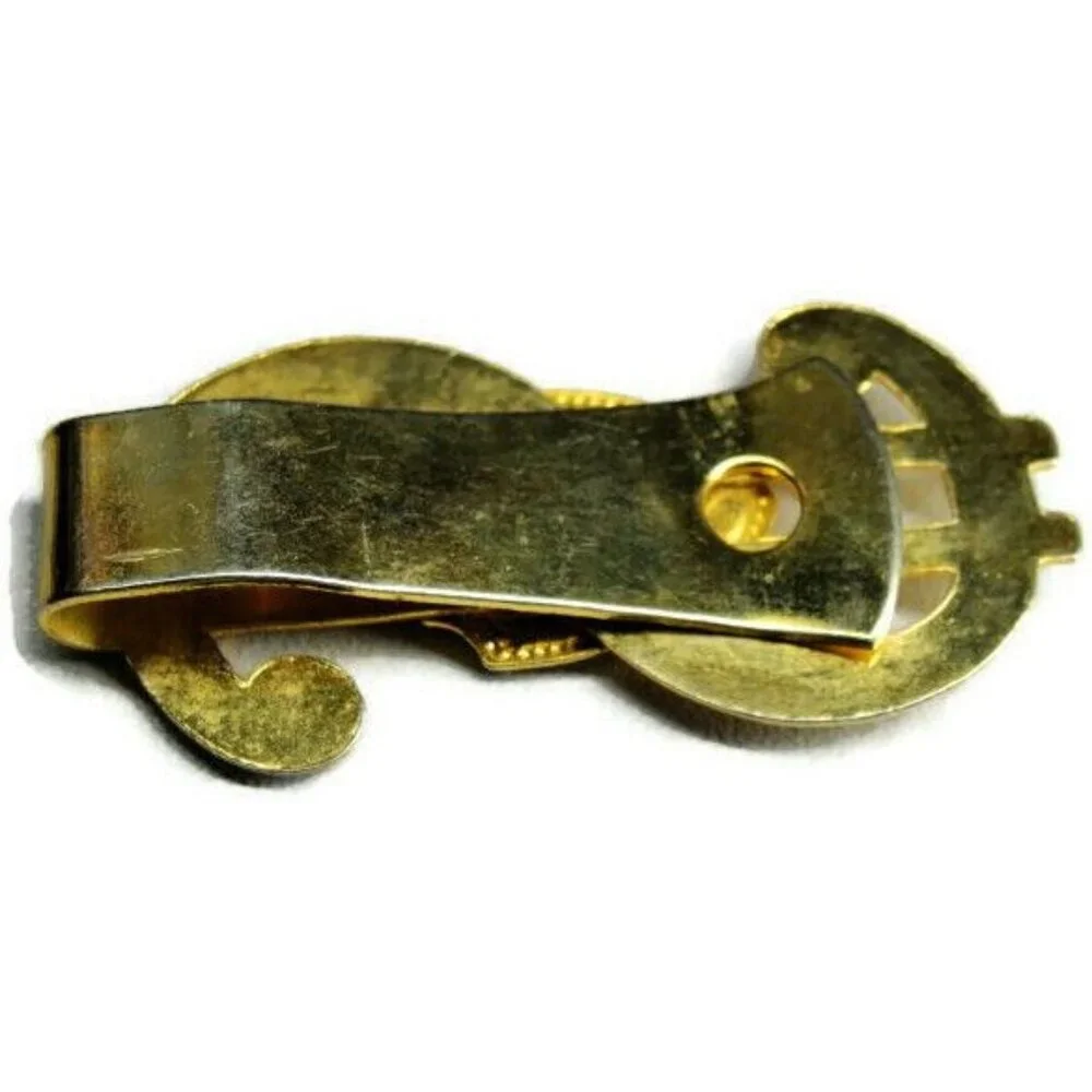 South Dakota Money Clip Pheasant Gold Tone Steel Credit Card Cash